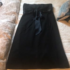 Black strapless Arden B dress